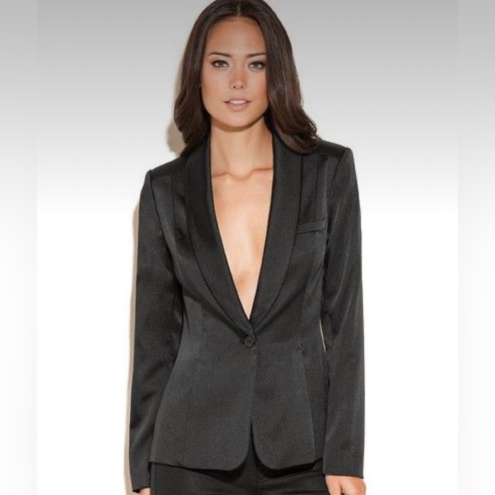 GUESS satin blazer